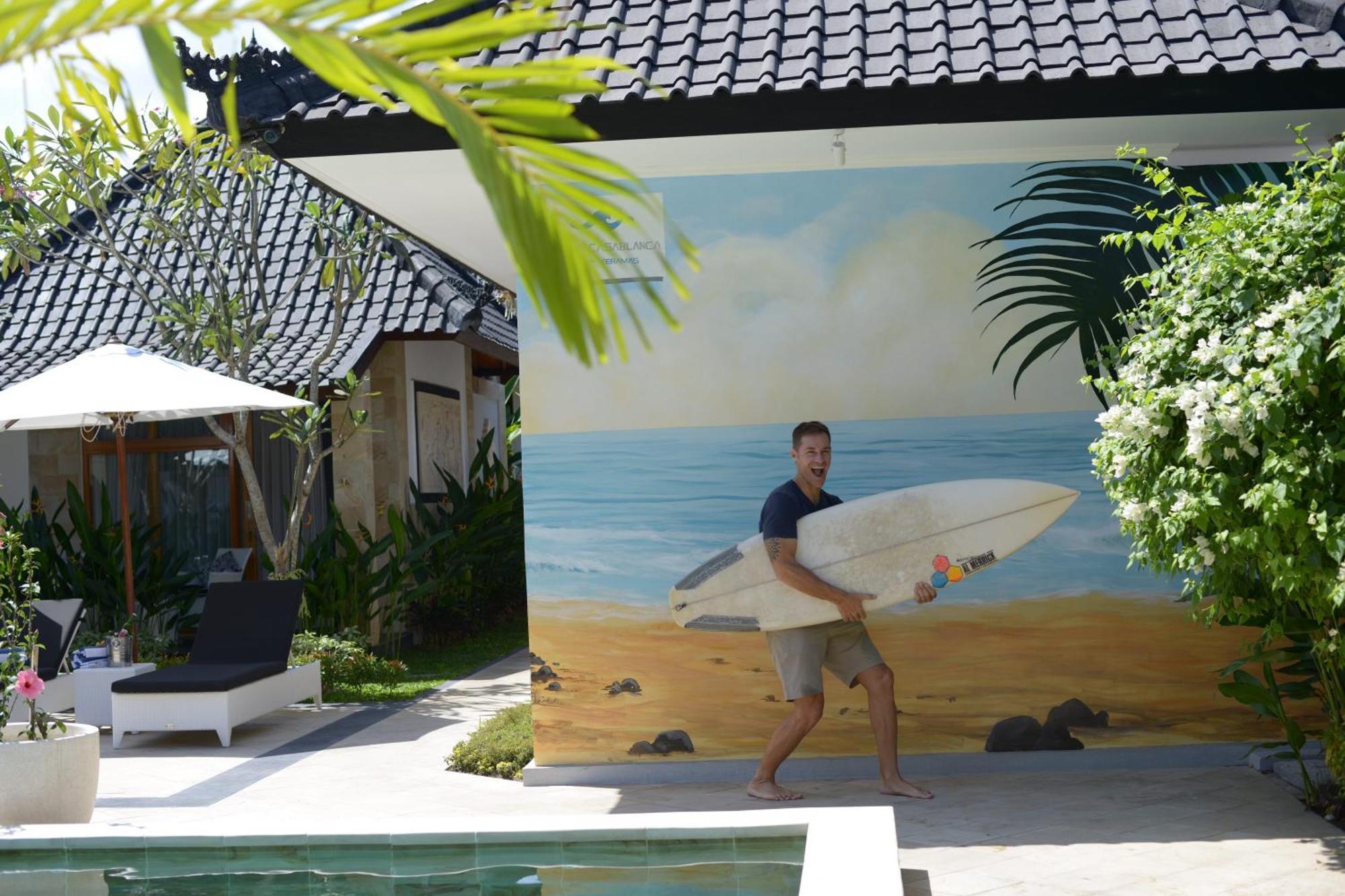 Villa Casablanca Surf Керамас Екстериор снимка